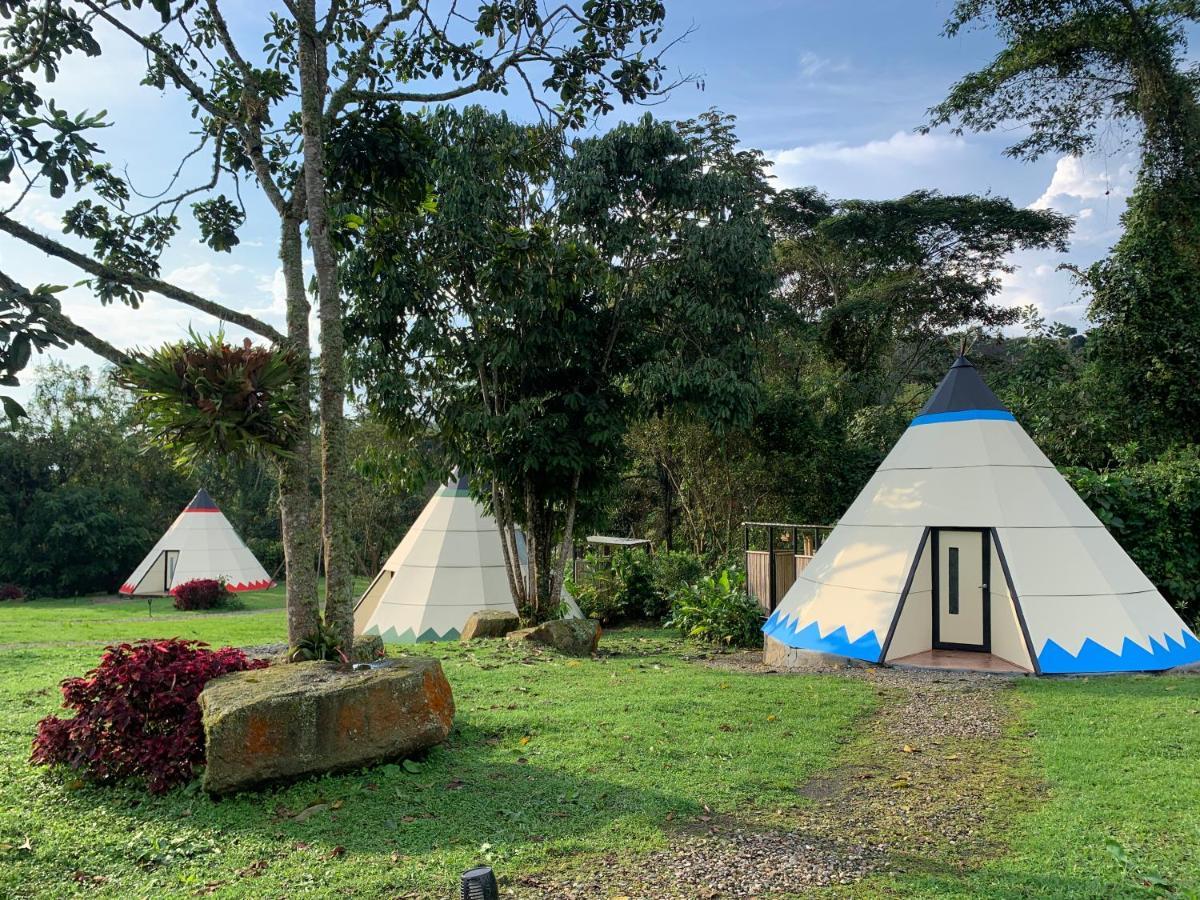 Hotel Bosque De Aventura & Glamping Refugio Del Bosque La Mesa  Esterno foto