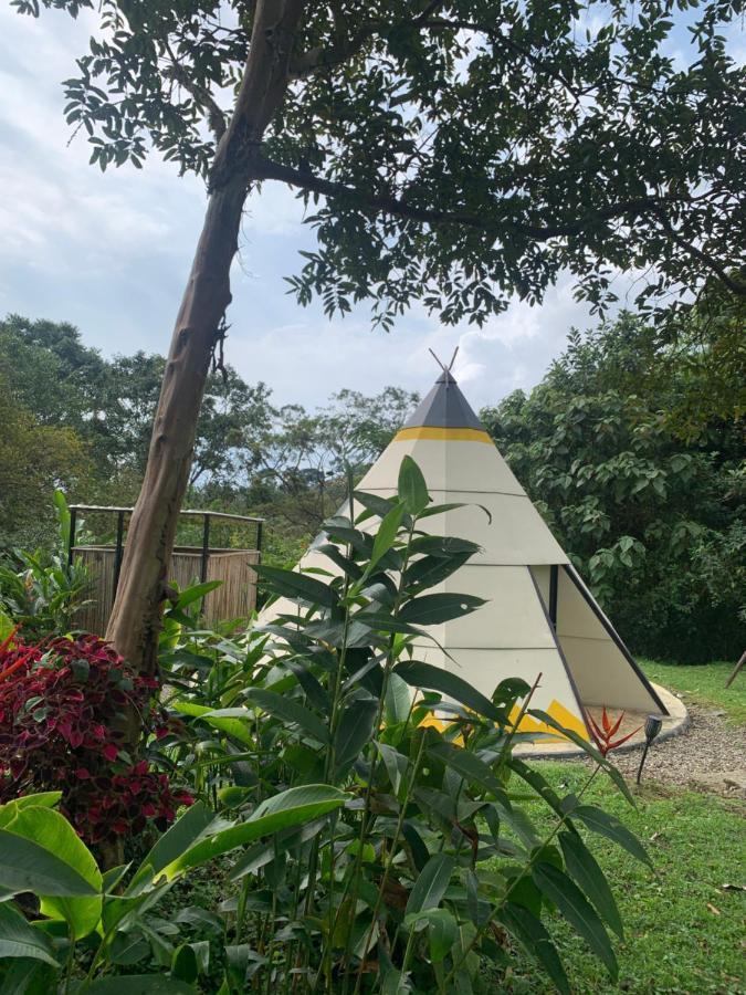 Hotel Bosque De Aventura & Glamping Refugio Del Bosque La Mesa  Esterno foto