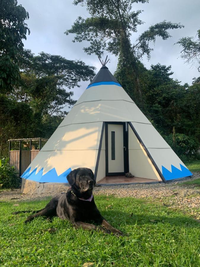 Hotel Bosque De Aventura & Glamping Refugio Del Bosque La Mesa  Esterno foto