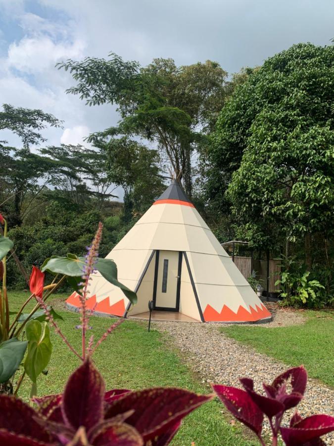Hotel Bosque De Aventura & Glamping Refugio Del Bosque La Mesa  Esterno foto