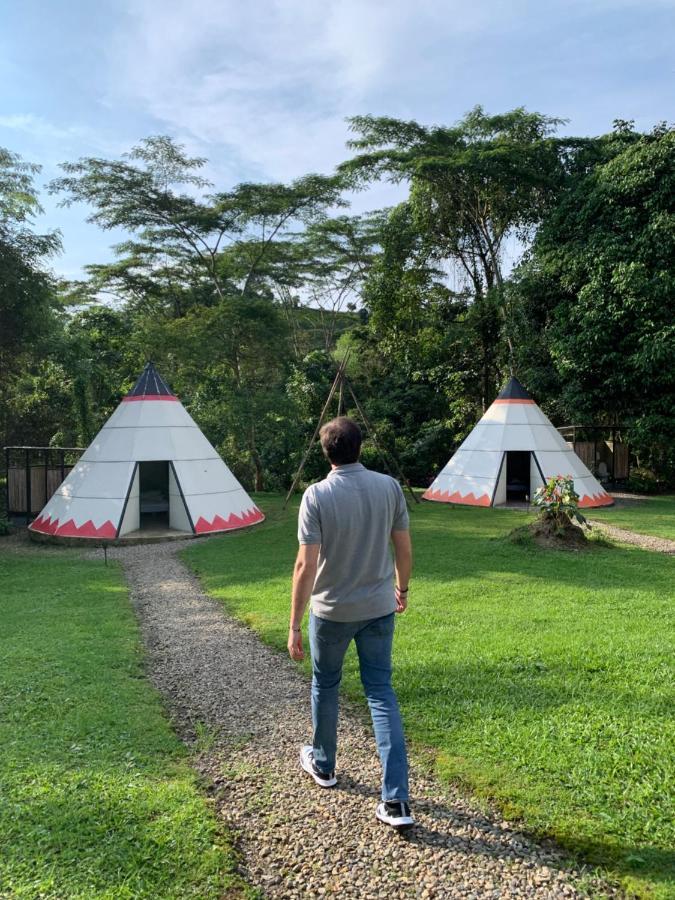 Hotel Bosque De Aventura & Glamping Refugio Del Bosque La Mesa  Esterno foto