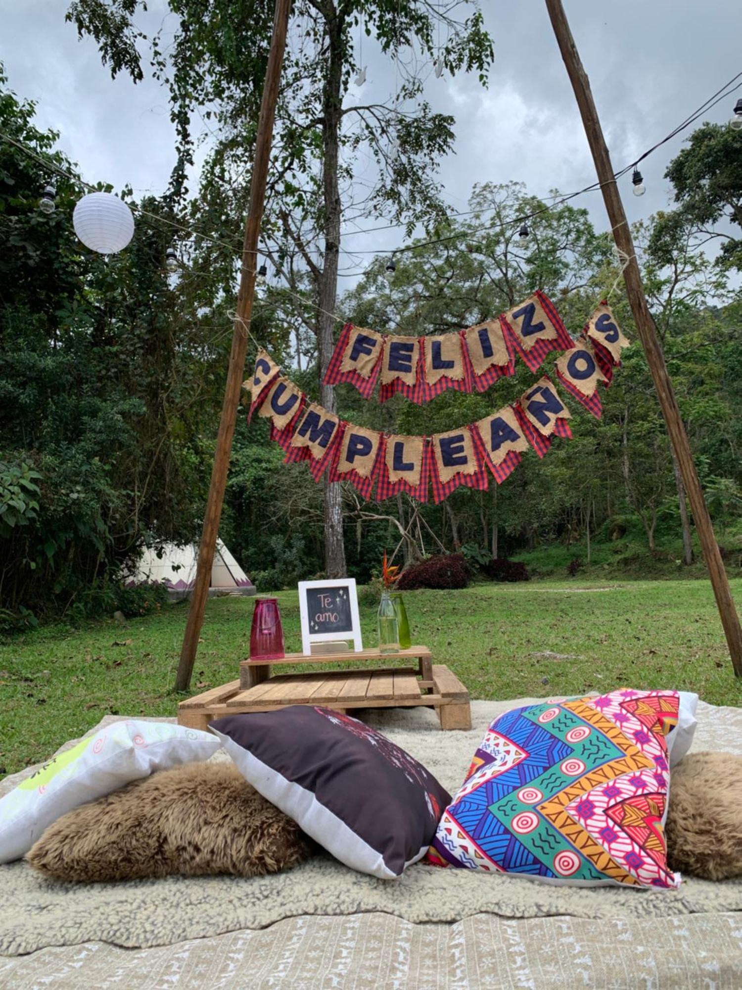 Hotel Bosque De Aventura & Glamping Refugio Del Bosque La Mesa  Esterno foto